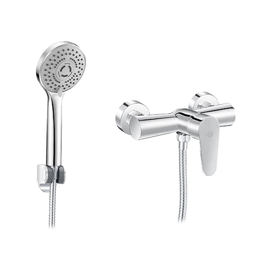 Miscelatore monocomando esterno doccia DH Nero opaco