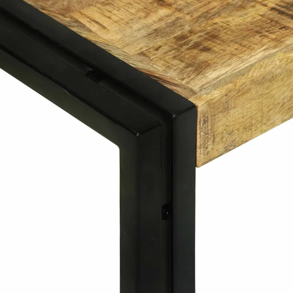 Tavolo Nesting 3 pcs Legno di mango massello e metallo 4104727