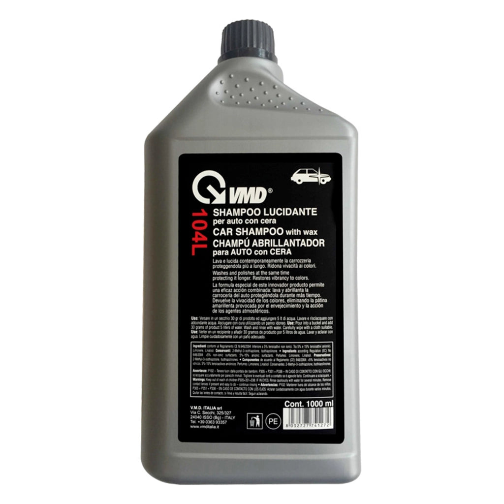 Shampo Auto Con Cera VMD 104 Lucidante 1 Lt