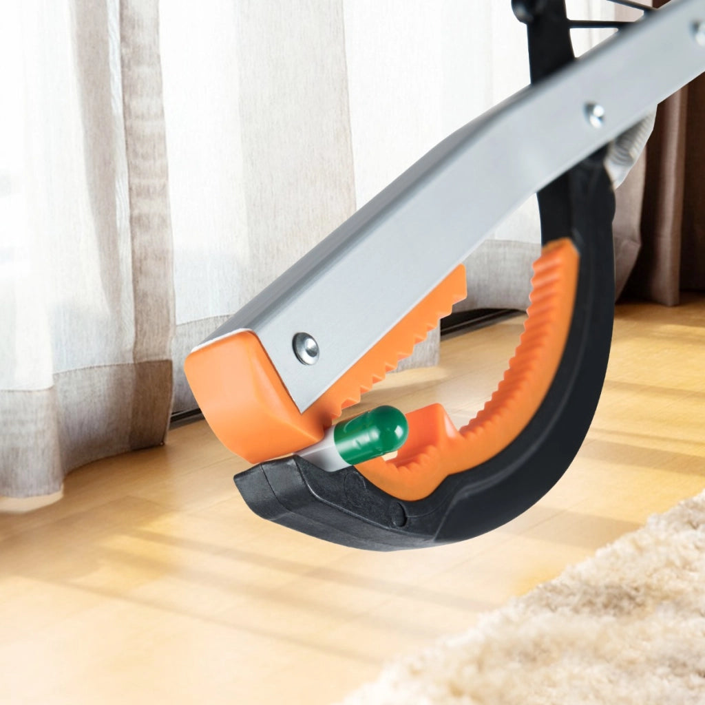 Strumento afferra oggetti 88 cm pinza raccoglitore di rifiuti 2 pz, Strumento afferra oggetti bastone leggero alluminio Argento