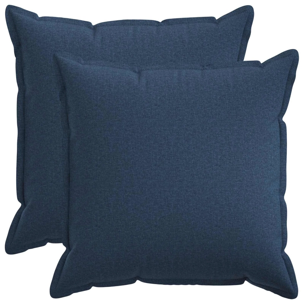 Federa 2 pcs HOUTEN Blu 60 x 60 cm Lino 920639