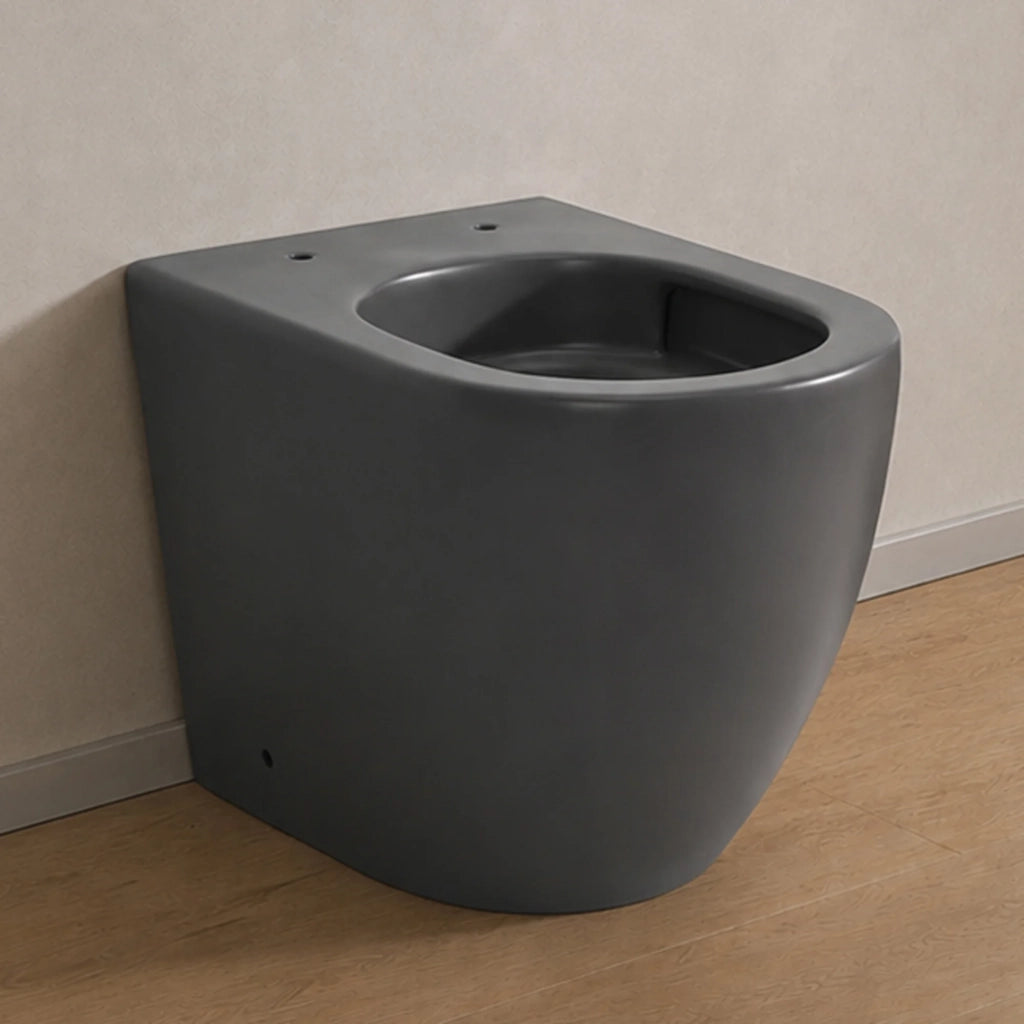 Wc filomuro tornado in ceramica grigio opaco Tokyo
