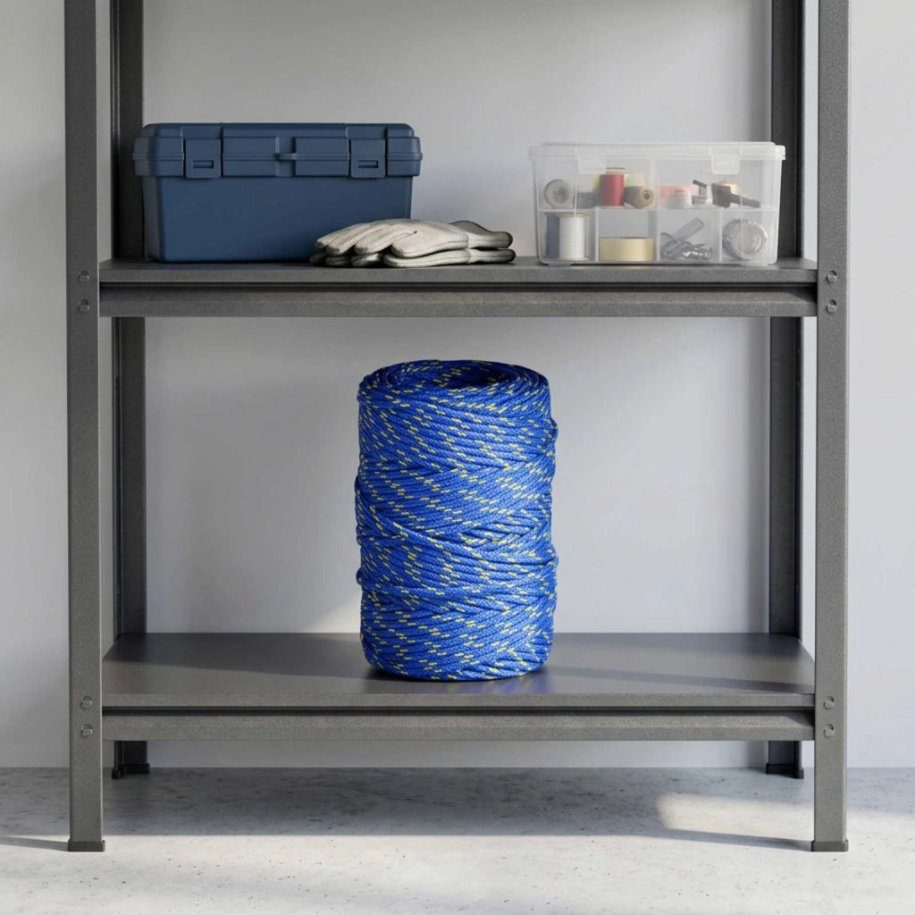 Corda multiuso 2 mm 100 m Blu PP 27 kg Carico massimo 3473333