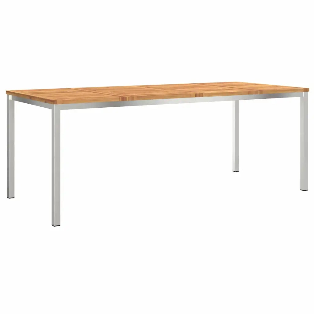 Set da Pranzo per Giardino 9 pcs Legno di Acacia Massello 3334780