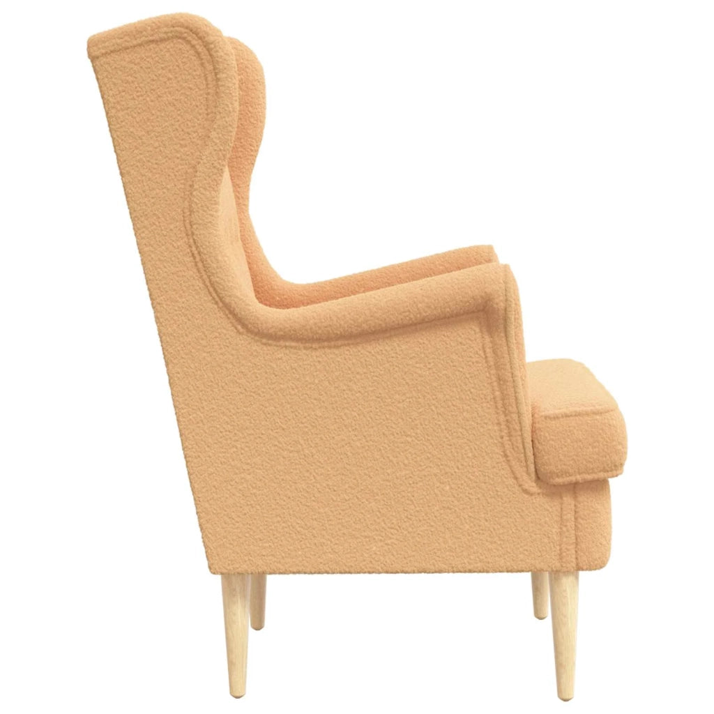 Poltrona | Sedia Relax Beige Boucl¨¦
