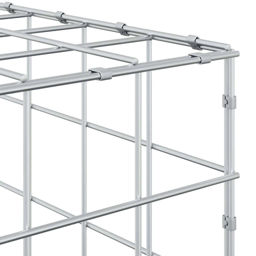 Gabione con Filo da 5 mm e Rete da 5x5 cm 800x20x50 cm 3464050