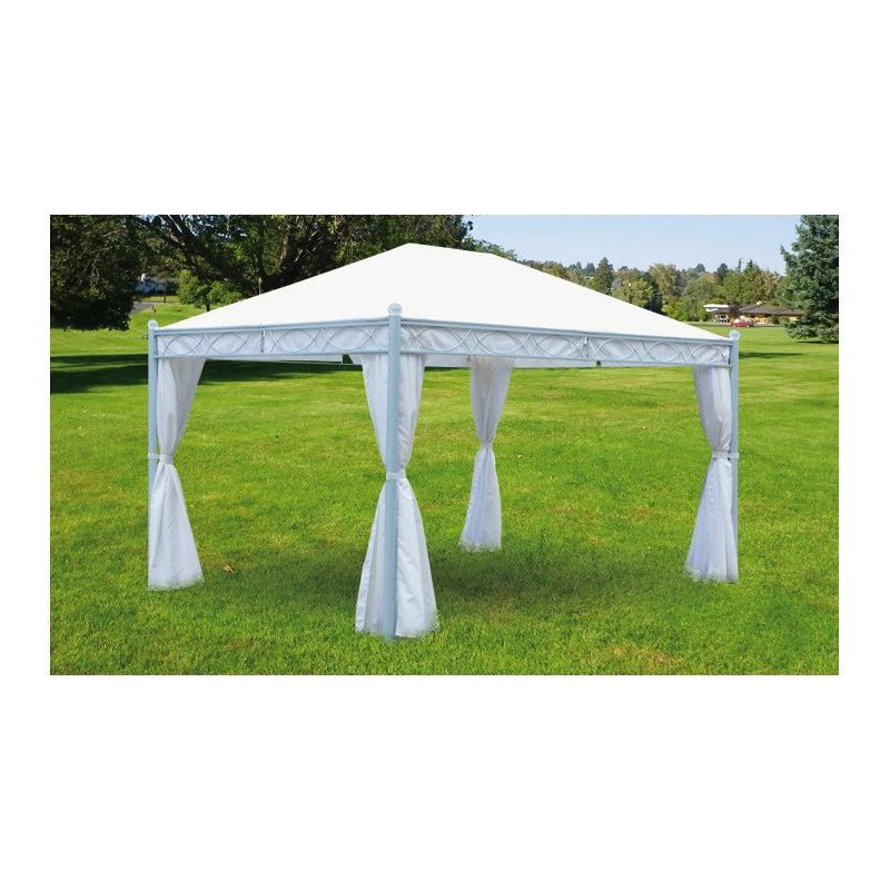 GAZEBO 350x350 MIAMI TELO BIANCO