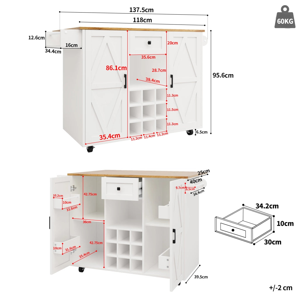 Tavolo da Pranzo Allungabile con Contenitore ¨C MINIMAL ¨C Legno, Moderno