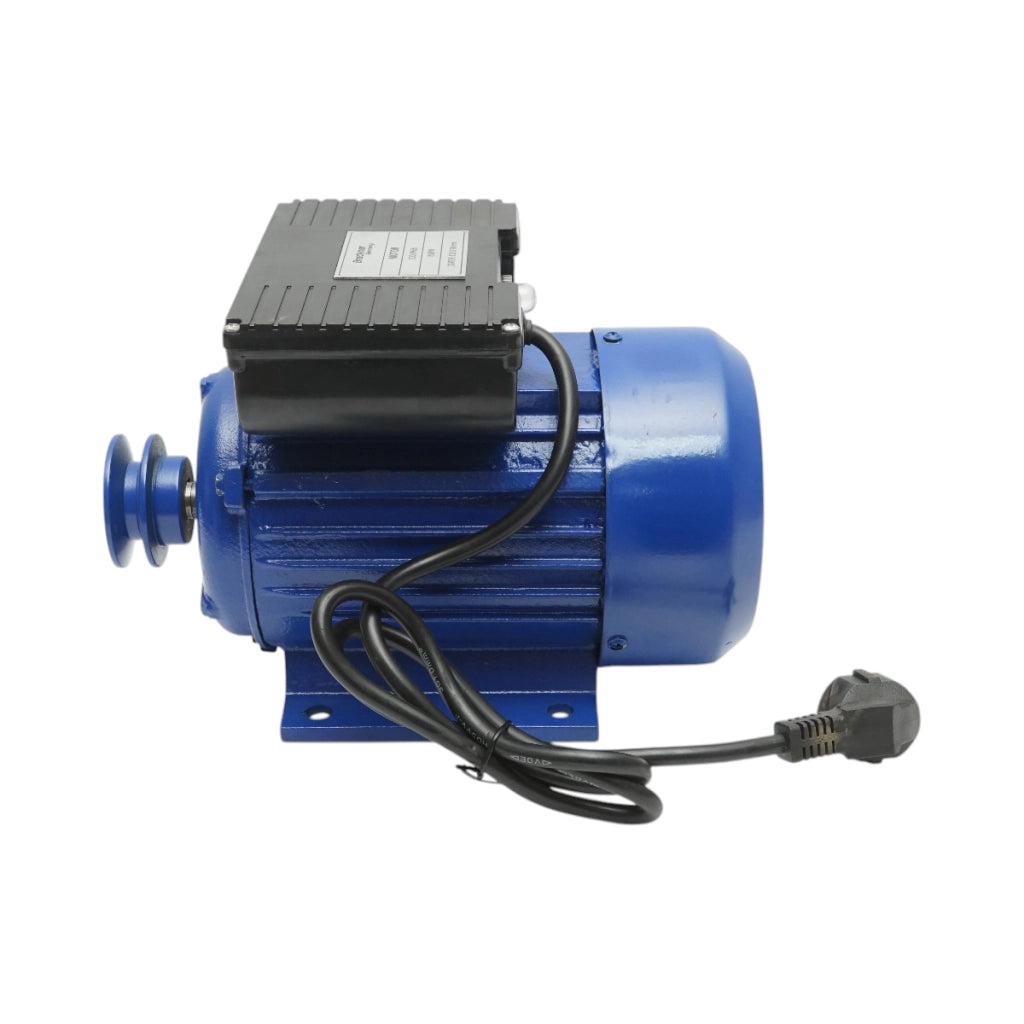 Motore elettrico monofase 1,5 kW, 220 V, velocità 1500 giri/min, statore 120x90 mm – Breckner Germany
