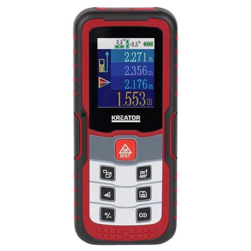 Misuratore di Distanza Laser 60 m – Metro Laser Digitale - KRT706510