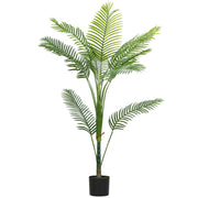 Pianta Finta Palma Areca ¨C Zephmum ¨C 150 cm Verde con Vaso