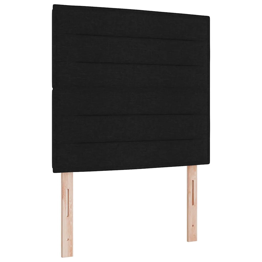Testiera | Testata Nero 80 cm Tessuto