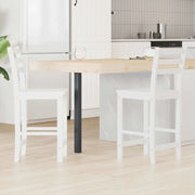 Sedie da pranzo 2 pcs Bianco 40 x 47,5 x 99,5 cm