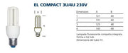 Lampada ai l.fredda fluor. comp. el231s e27 23w compatte