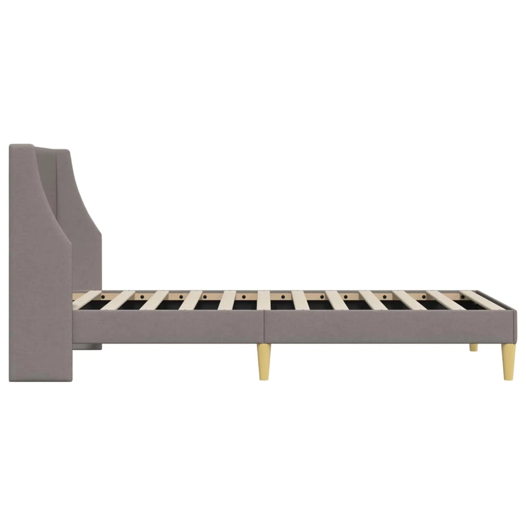 Letto singolo | Letto per adulti | Struttura del letto Tinta unita Talpa 90 x 190 cm Tessuto