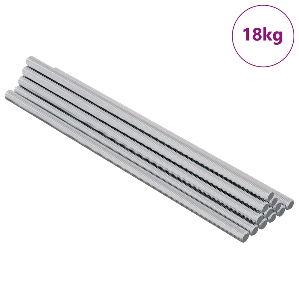Asta Filettata 600 pz Argento Acciaio CFW1626244