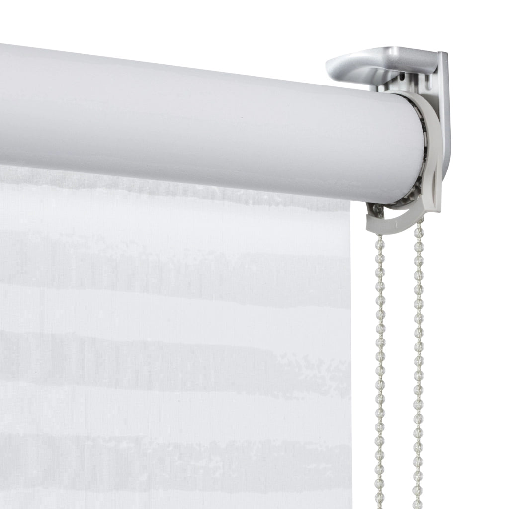VIEWTEX Tenda a rullo Traslucida Printed Lines Bianco 165 X 250cm - Made in Europe - 5 anni di garanzia