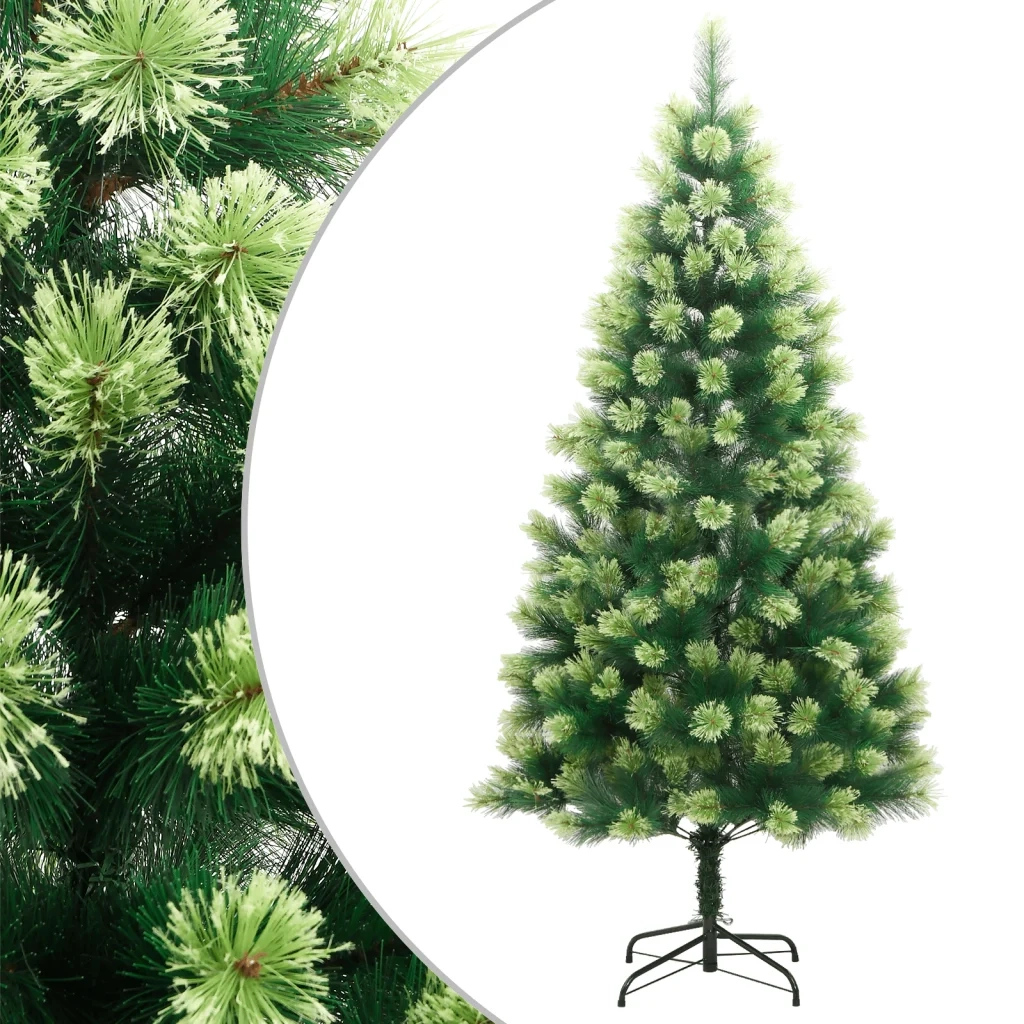 Albero di Natale Artificiale Incernierato con Base 150 cm 356737