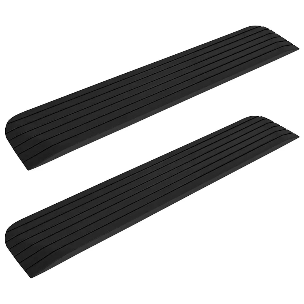 Rampe per Soglia 2 pz 110x21x2,5 cm in Gomma 150971