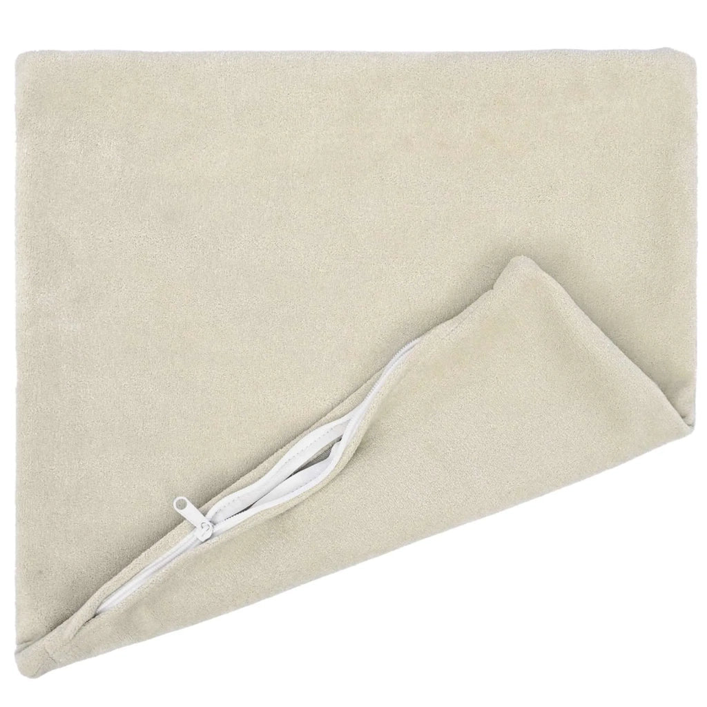 Cuscino 2 pz HEERLEN Crema 50 x 50 cm Fleece in microfibra 927100