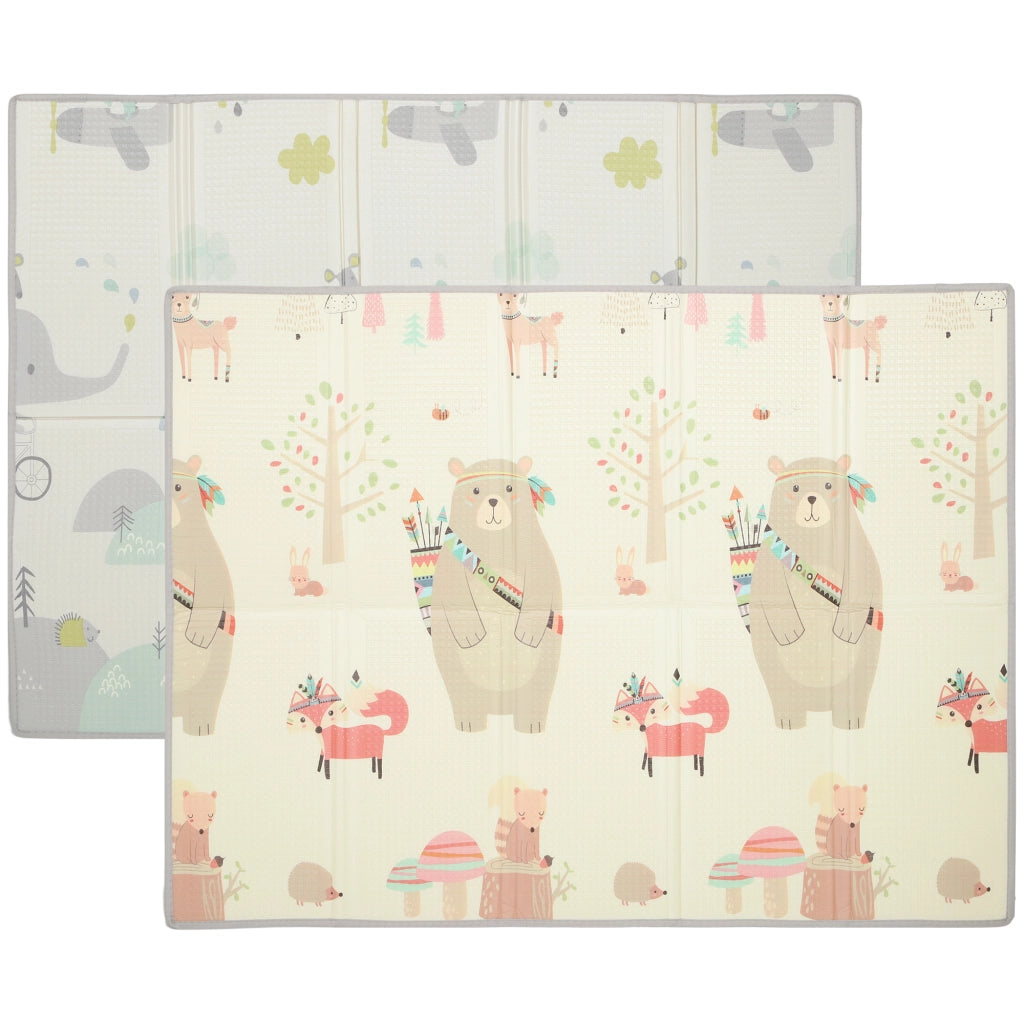 Tappeto Gioco per Bambini ¨C Minimal ¨C Animali, Schiuma, Antiscivolo