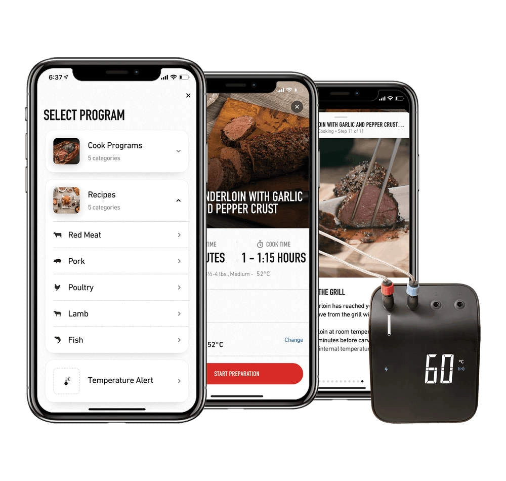Weber Connect Smart Grilling Hub Termometro per Barbecue Smartphone Bluetooth