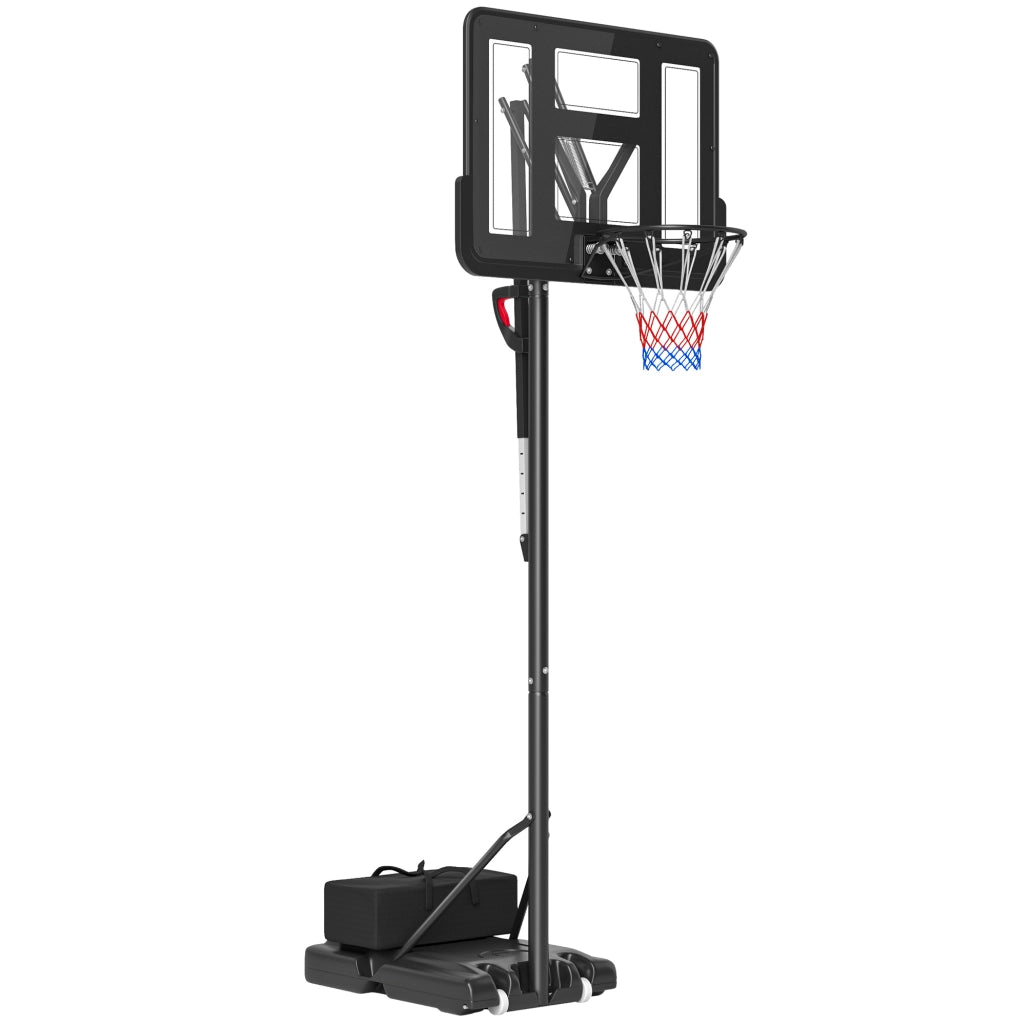 Canestro da basket regolabile con ruote