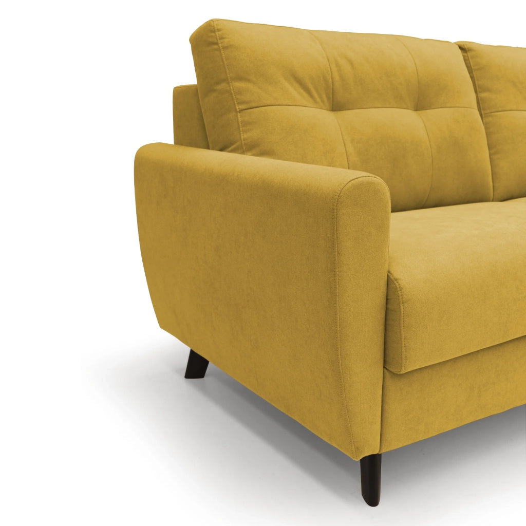 Callisto Divano letto matrimoniale 188 cm giallo