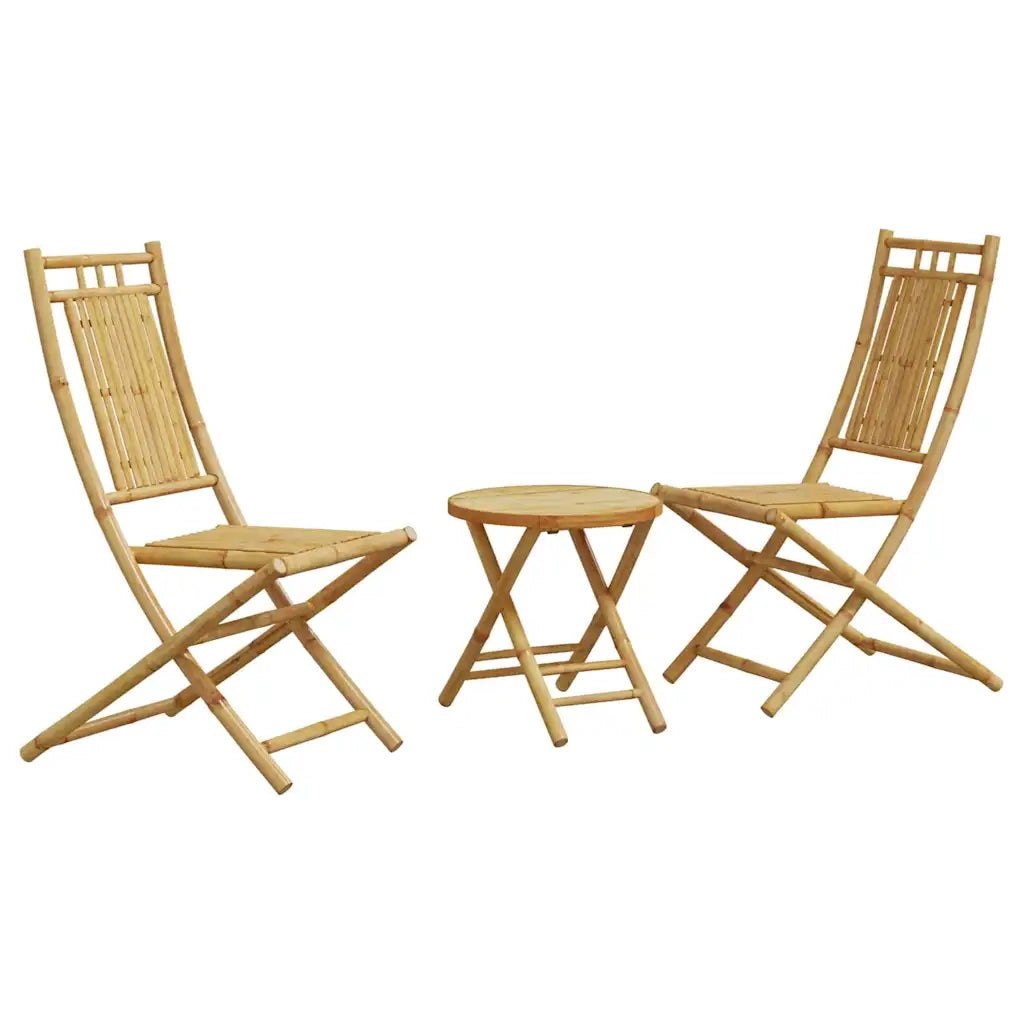 Set da Bistr¨° 3 pz | Set Salotto da Giardino in Bamb¨´