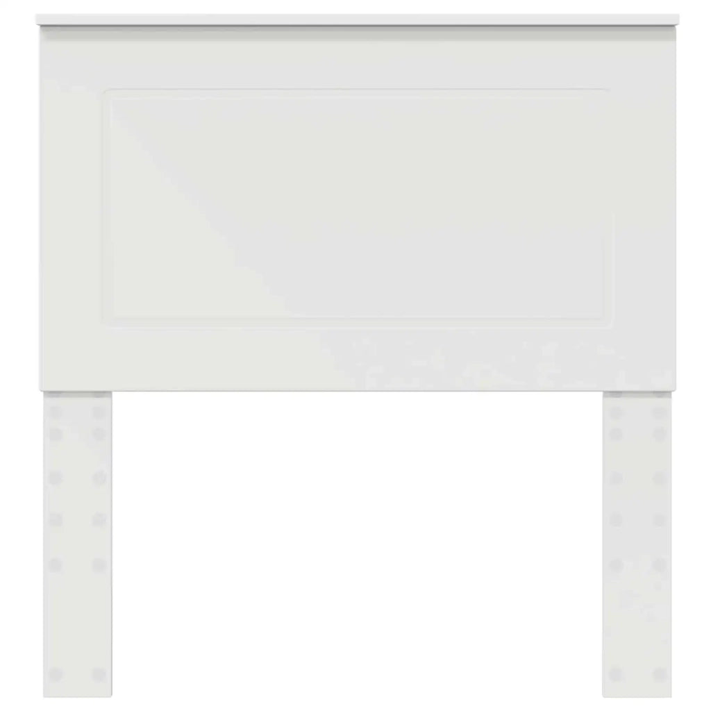 Testiera Bianco 100 cm Legno ingegnerizzato 887703
