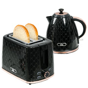 Set Bollitore e Tostapane ¨C Xylo ¨C 1,7 L, Display LED, Nero