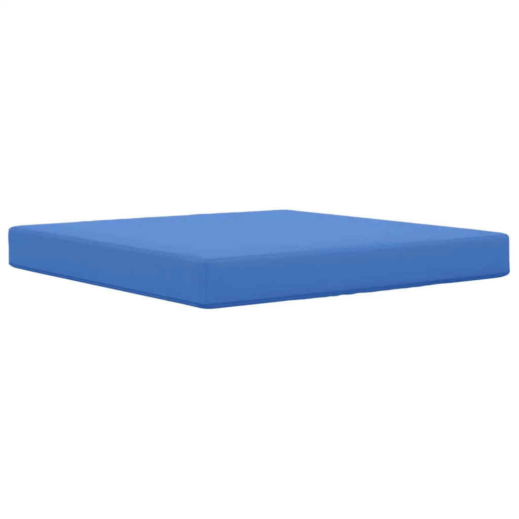 Cuscino per sedie | Cuscino per divano da esterno Blu Reale 80 x 80 x 8 cm