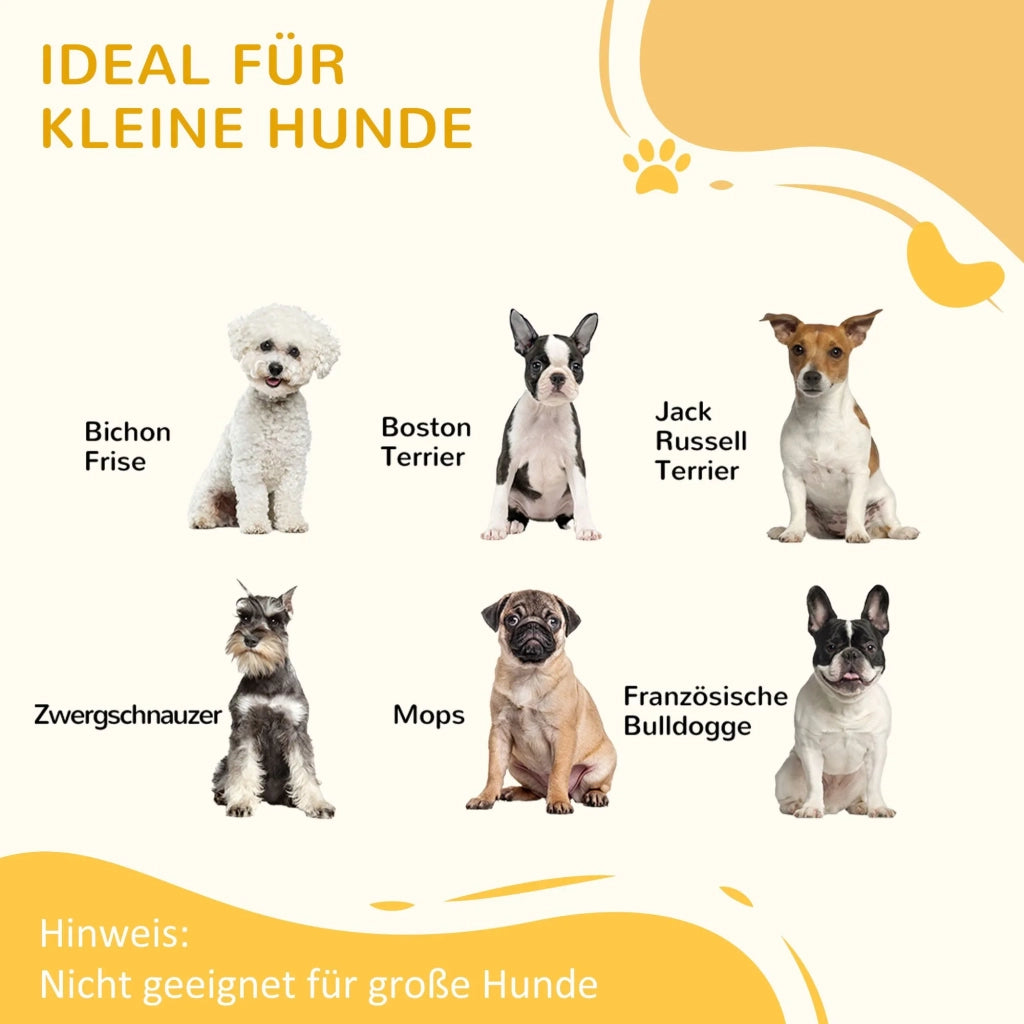 Cancello di sicurezza per cani 3 pezzi, pieghevole e stabile con 2 piedi di supporto, 154,5x29,5x61 cm