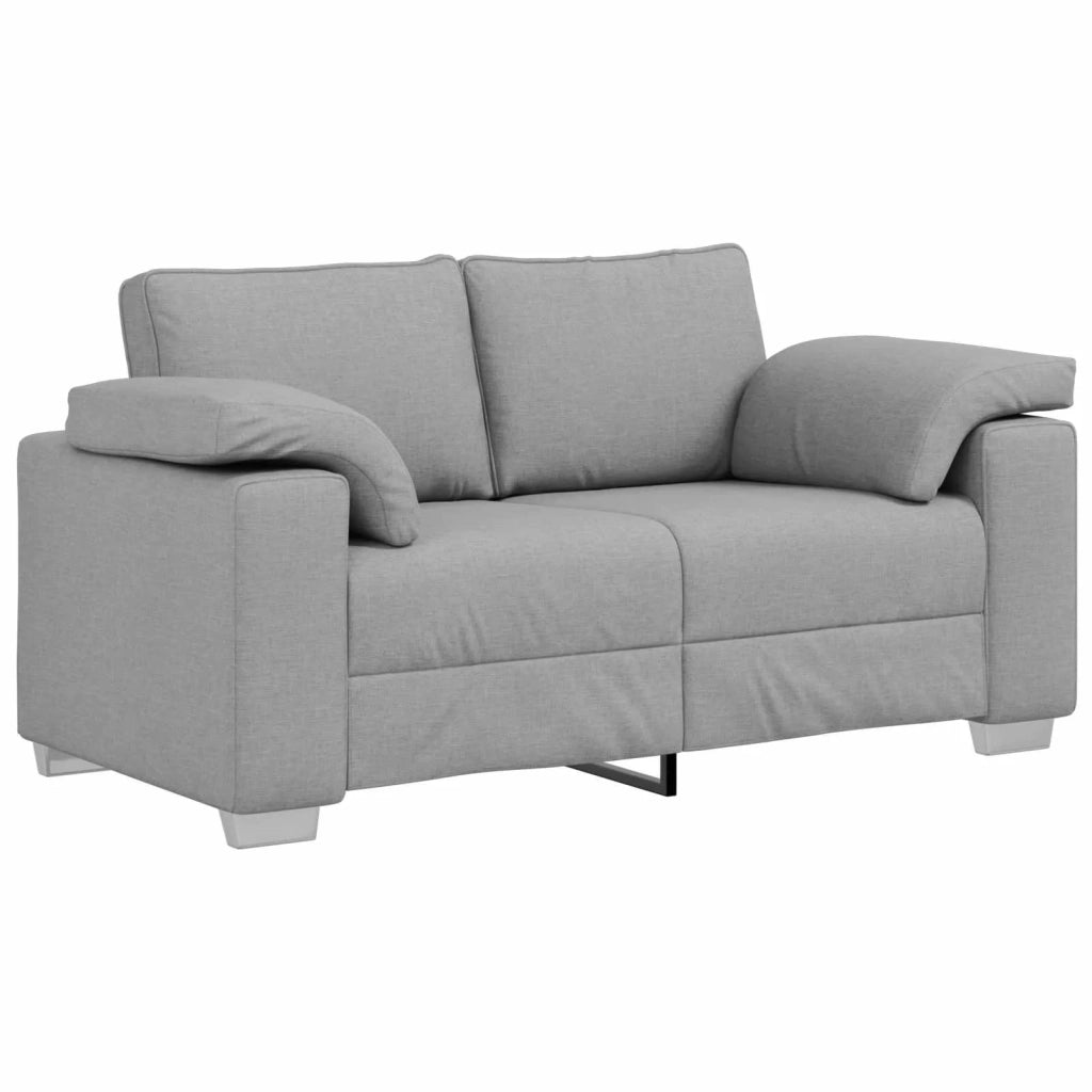 Divano 2 pcs Grigio Nuvola 219 x 80 x 82 cm Tessuto 3324748