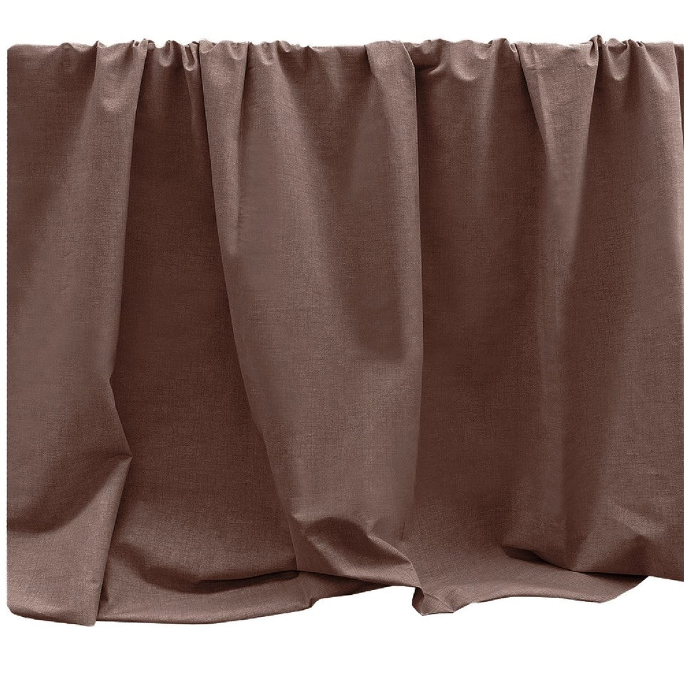 Tessuto Stoffa Cotone Loneta Cucito Creativo Abbigliamento Arredamento Rivestimenti 2,8x10 Mt Tortora