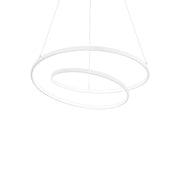 Plafoniera Oz LED 47W Luce Calda 3000K Bianco Altezza Regolabile Ideal Lux