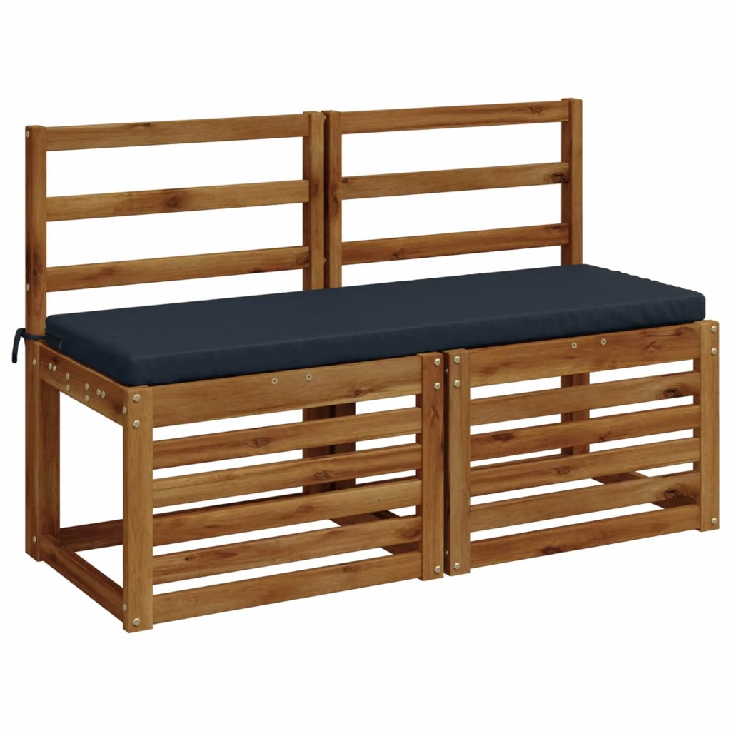 Cuscino per panchina SOEST 100% Poliestere Blu Scuro 948802