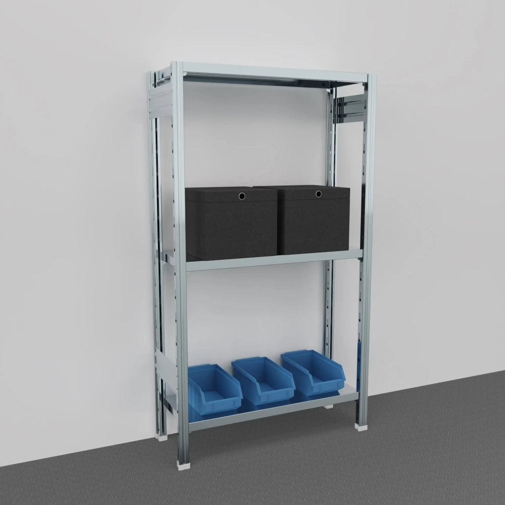 SCAFFALATURA da magazzino Zincata cm. 100x60x150h