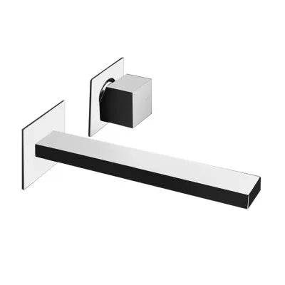 Miscelatore lavabo a muro cromato lucido  Torre