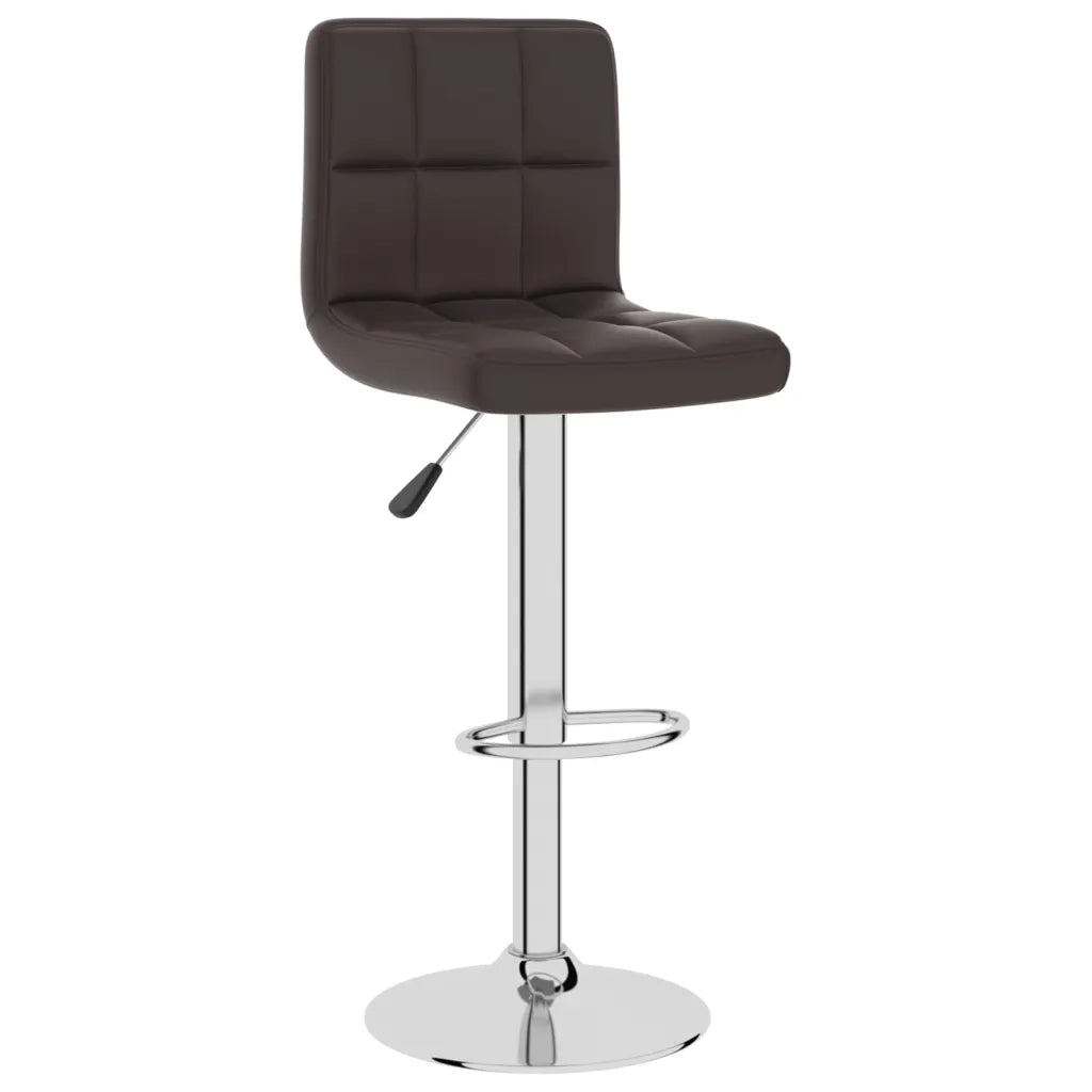Sgabello da Bar Marrone in Similpelle 334222