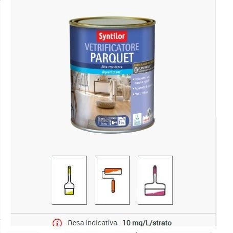 VETRIFICATORE AQUA 2,5 LT SATINATO