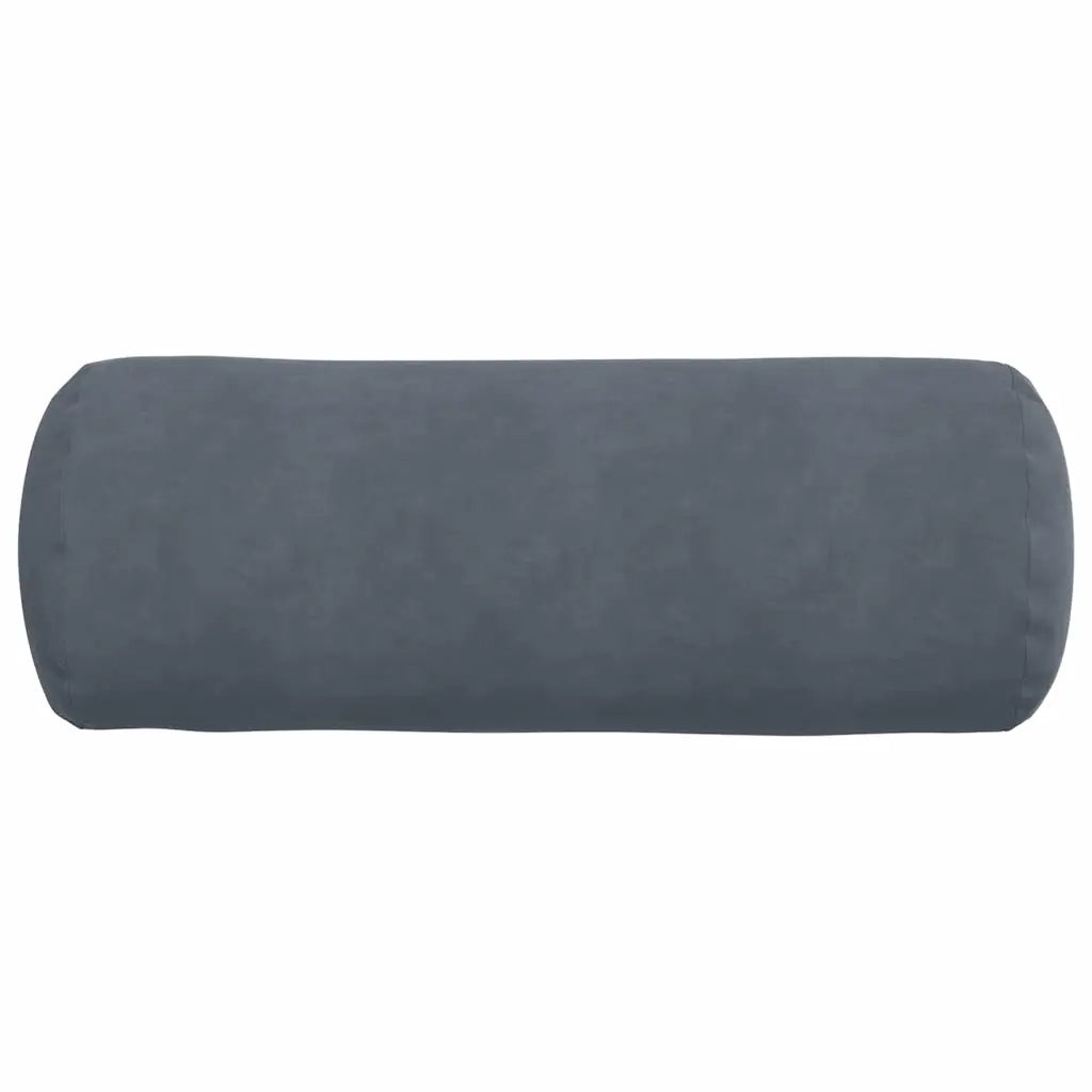 Cuscini a rullo 2 pcs Grigio scuro Ø 25 x 70 cm 42014329
