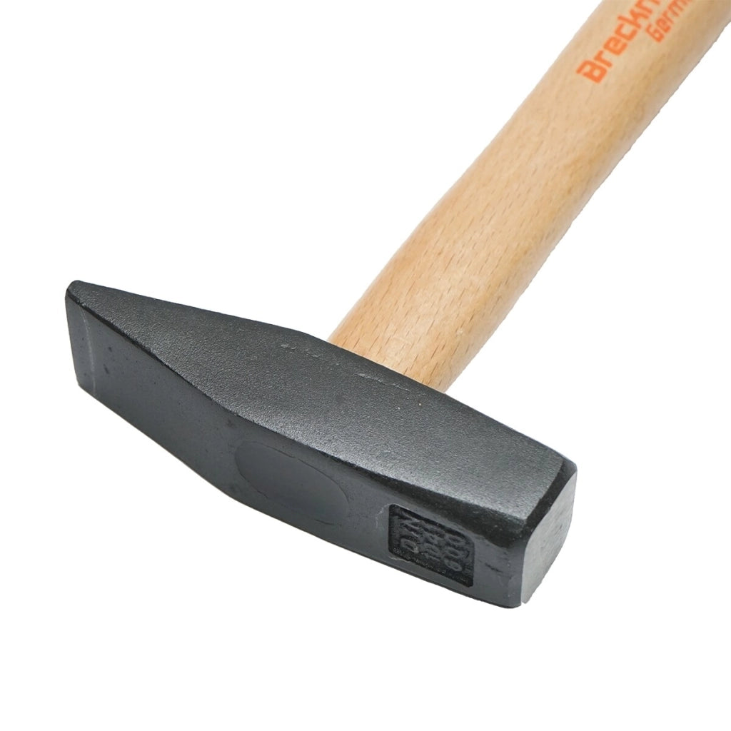 Martello 600g. acciaio, Manico in Legno 320mm, Martello da fabbro/meccanico/falegname Breckner Germany