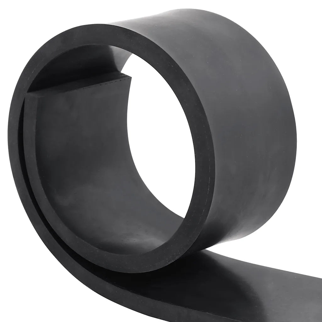 Bordo in Gomma per Spazzaneve Nero 80x10x1 cm 4103517
