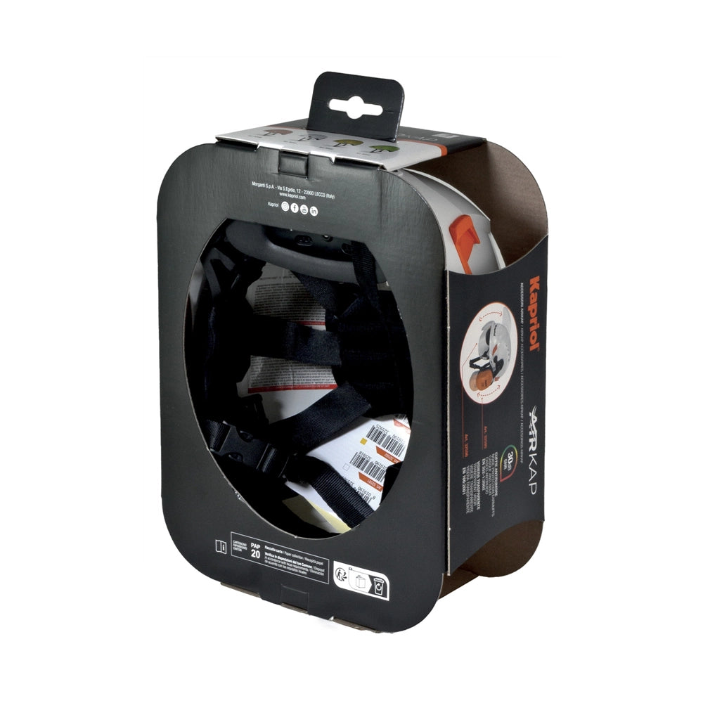 CASCO DI PROTEZIONE DA CANTIERE ELMETTO AIRKAP PLUS ANTIURTO EN397 ARANCIONE KAPRIOL