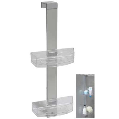 MENSOLA DOCCIA CLEAR 2 RIPIANI       SANIPLAST
