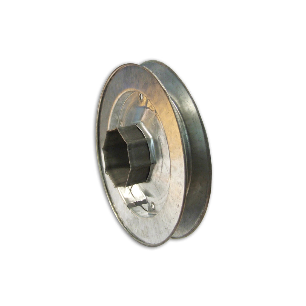 Puleggia ottagonale per rullo ferro Ø 200 mm.