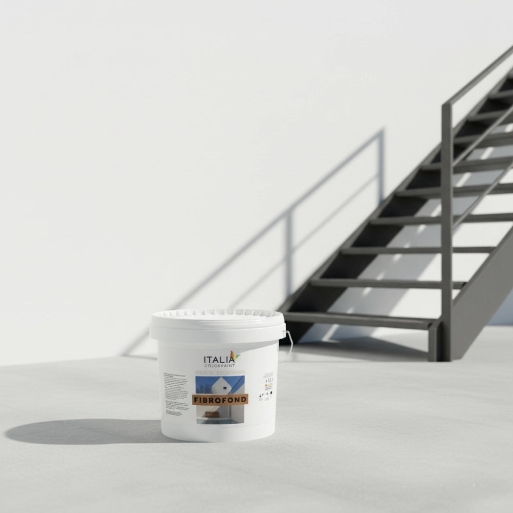 Fibrofond m coprente consolidante esterni alta traspirazione bianco *** formato 12.5 lt, confezione 1