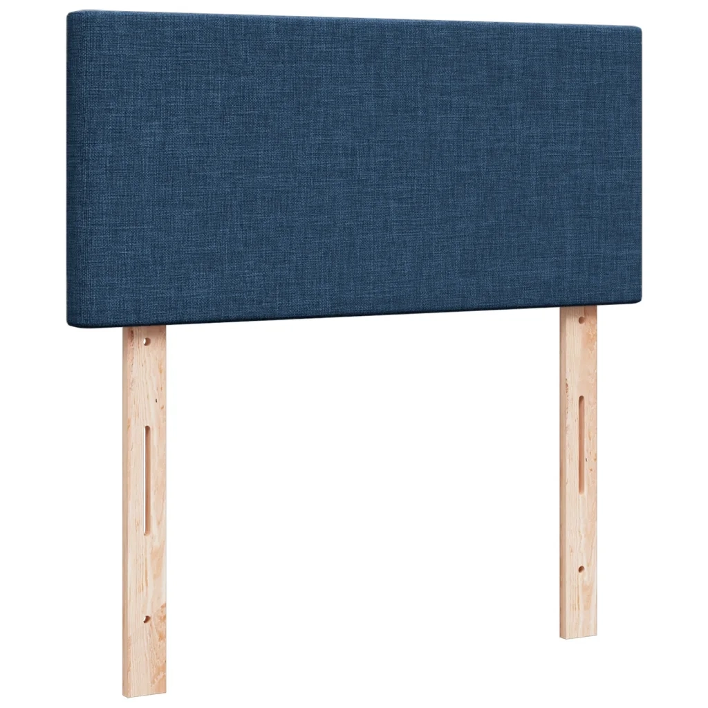 Giroletto a Molle con Materasso Blu 90x200 cm inTessuto