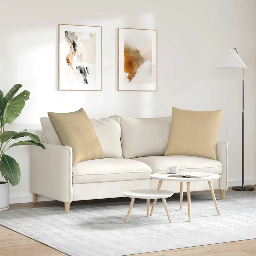 Cuscini da Divano 2 pcs Grigio Verde 60 x 60 cm 42014036